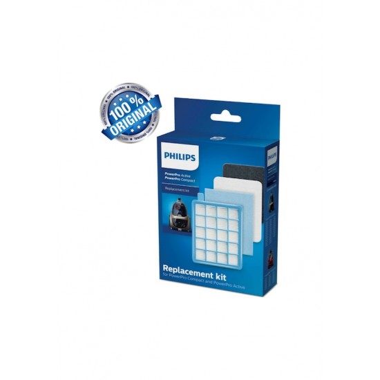 Philips FC 8475 PowerPro Compact Uyumlu Hortum Boru Başlık Filtre Seti
