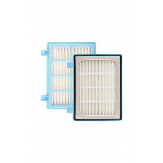 Philips Uyumlu Fc 9330 / 9331 / 9332 / 9334 / 9350 / 9351 / 9352 Hepa Filtre Seti PowerPro Compact / PowerPro City ( Power Cyclone 5 )