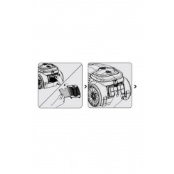 Electrolux Uyumlu UltraOne GREEN Arka Çıkış Hepa Filtre EUOC9GREEN / EUO9GREEN / EUOC94DB