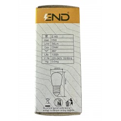 Buzdolabı Ampülü / Tuz Lambası Ampülü / Dikiş Makinesi Ampulü ( 15 W )